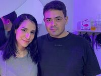 hot couple webcam NicoleAndCamilo
