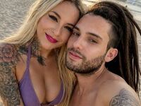 fucking webcam couple live sex show ScarlettandAsgar
